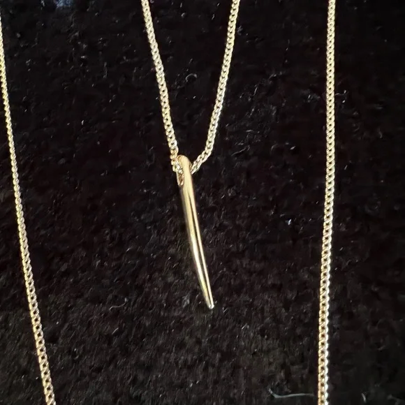 Premier Designs Gold Triple Necklace - Picture 3 of 5